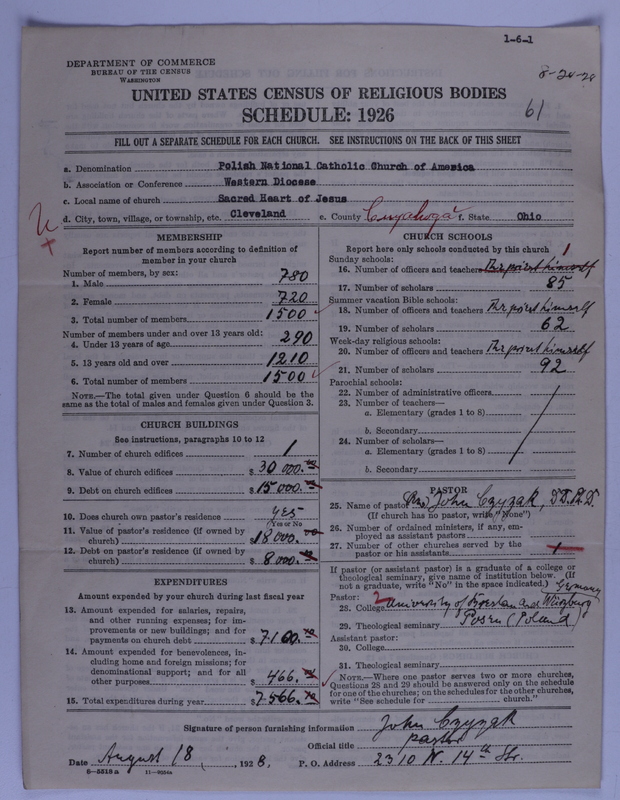 Scan of Polish National Catholic Church of America: 61