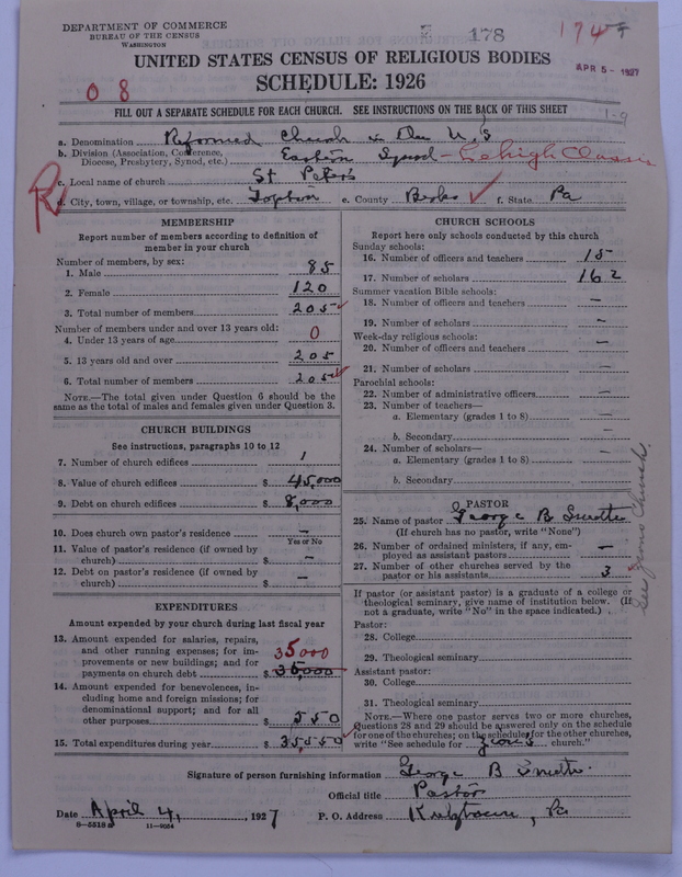 Scan of Reformed Church in the United States: 178