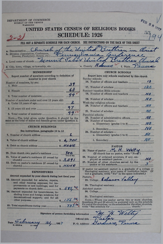 Scan of Church of the United Brethren in Christ: 53
