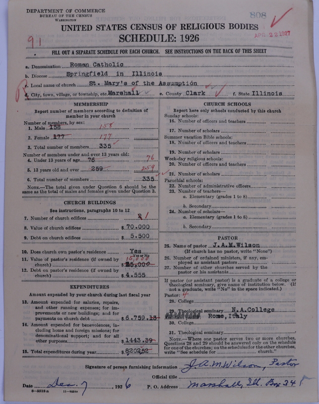 Scan of Roman Catholic Church: 808