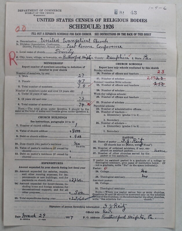 Scan of Evangelical Congregational Church: 43