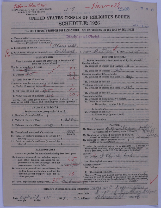 Scan of Disciples of Christ: 2520