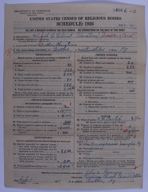 Scan of Disciples of Christ: 5424