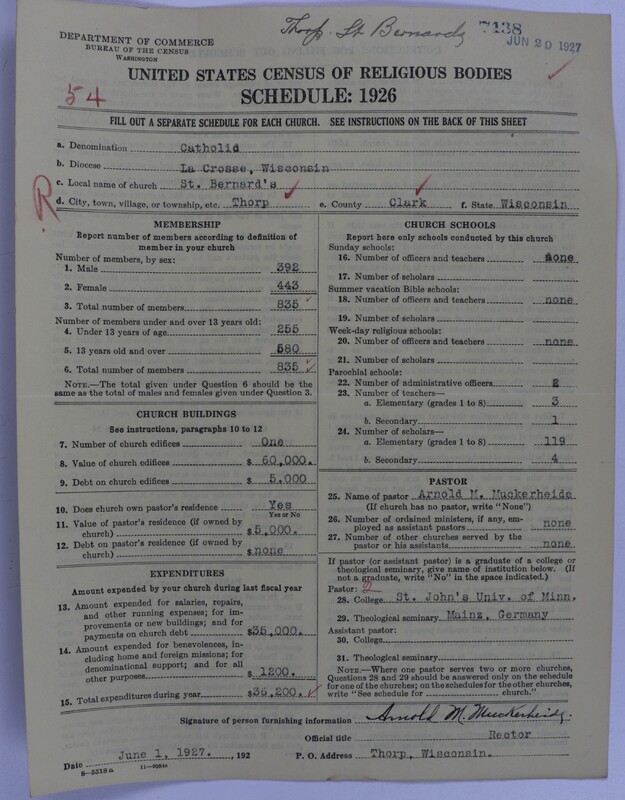 Scan of Roman Catholic Church: 7438