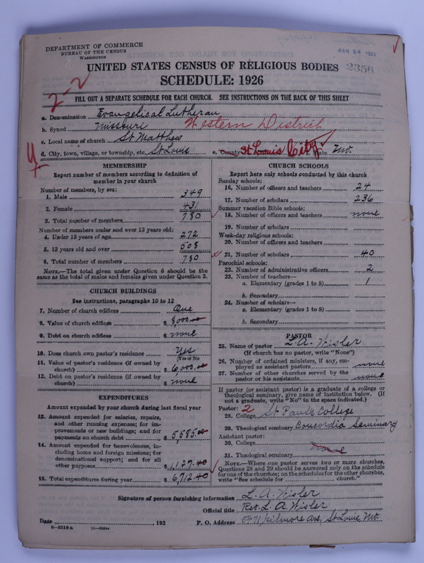 Scan of Evangelical Lutheran Synodical Conference of America: Evangelical Lutheran Synod of Missouri, Ohio, and Other States: 2356