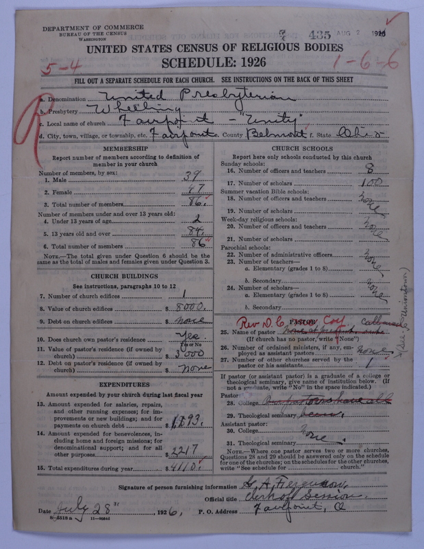 Scan of United Presbyterian Church of North America: 435