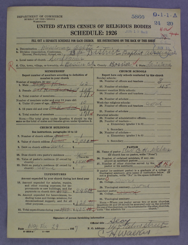 Scan of Negro Baptists: 5860