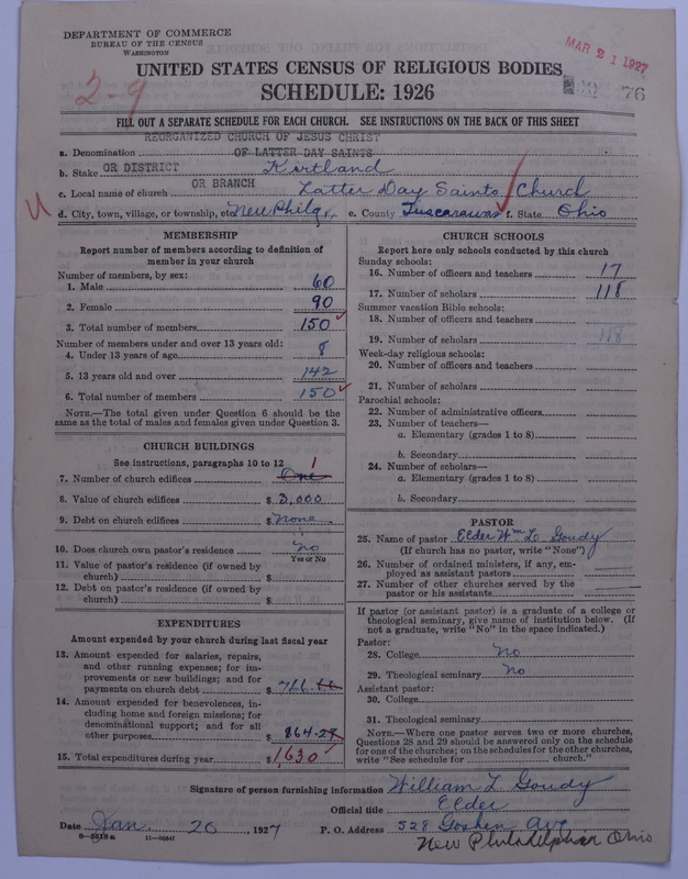 Scan of Reorganized Church of Jesus Christ of Latter Day Saints: 76