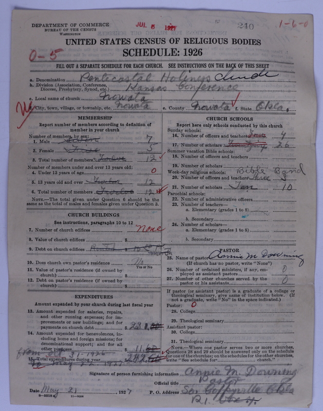 Scan of Pentecostal Holiness Church: 240