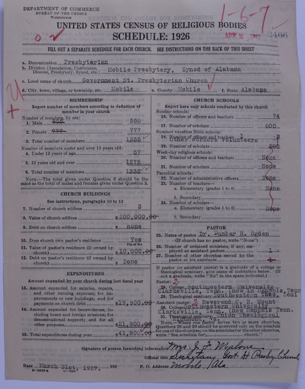 Scan of Presbyterian Church in the United States: 2466