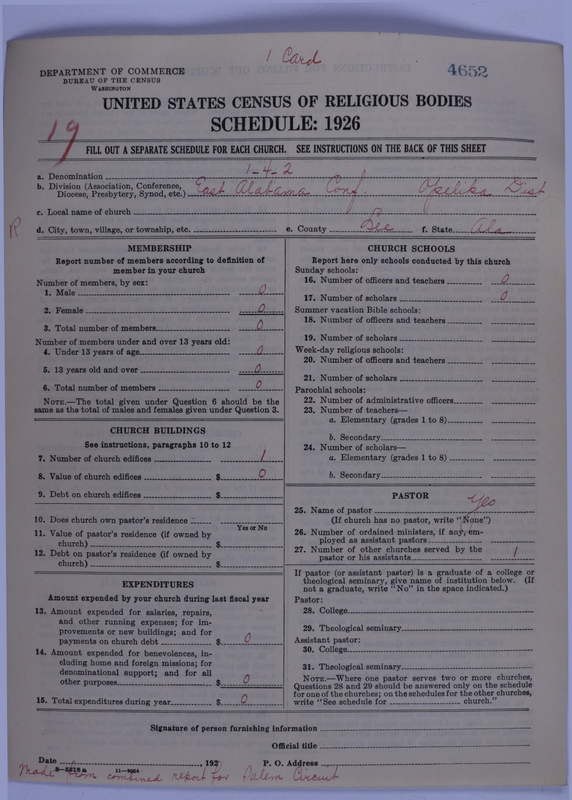 Scan of African Methodist Episcopal Church: 4652
