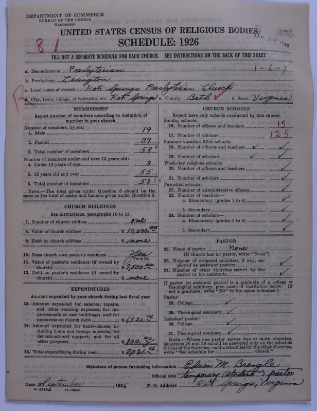 Scan of Presbyterian Church in the United States: 205