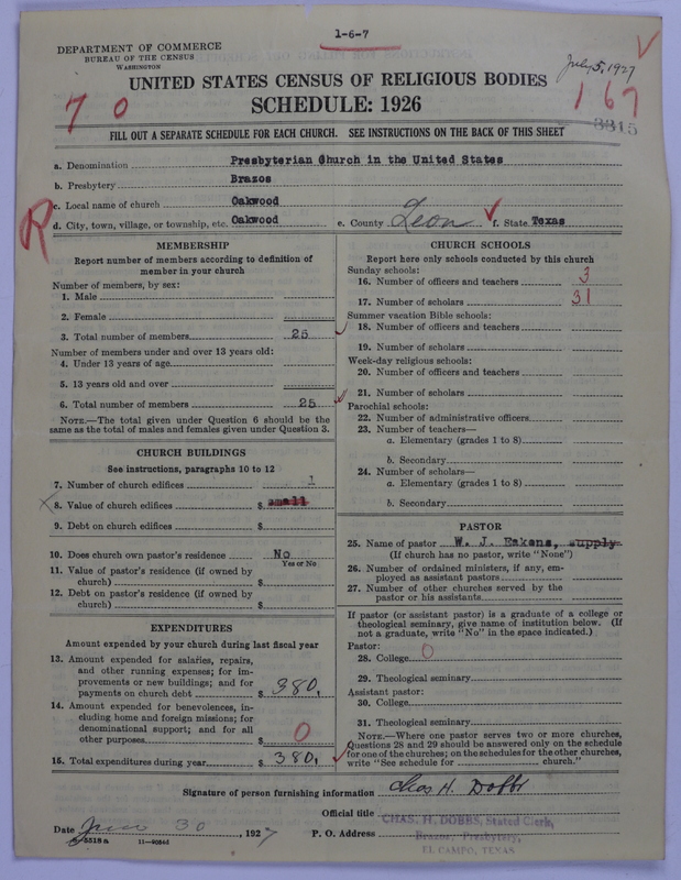 Scan of Presbyterian Church in the United States: 3315