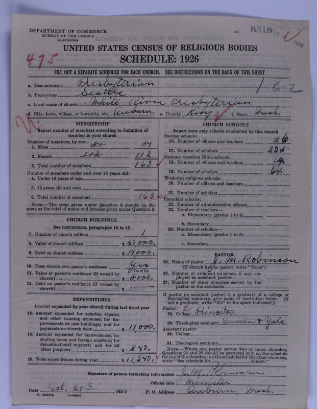 Scan of Presbyterian Church in the United States of America: 8318