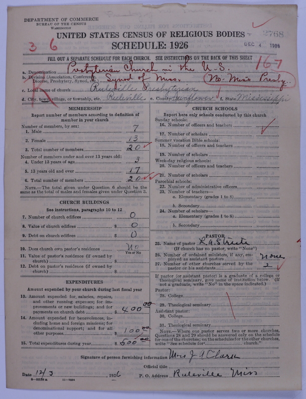 Scan of Presbyterian Church in the United States: 2768