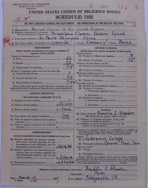 Scan of Reformed Church in the United States: 299