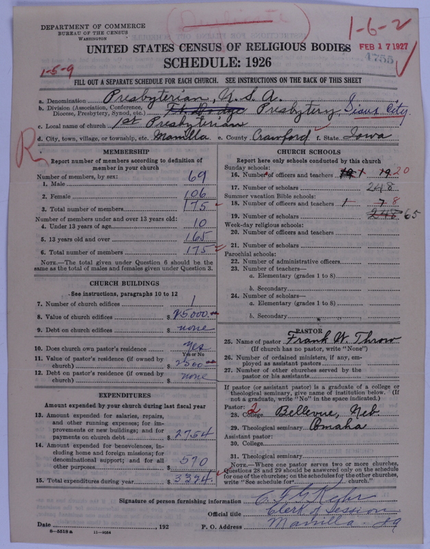Scan of Presbyterian Church in the United States of America: 4755