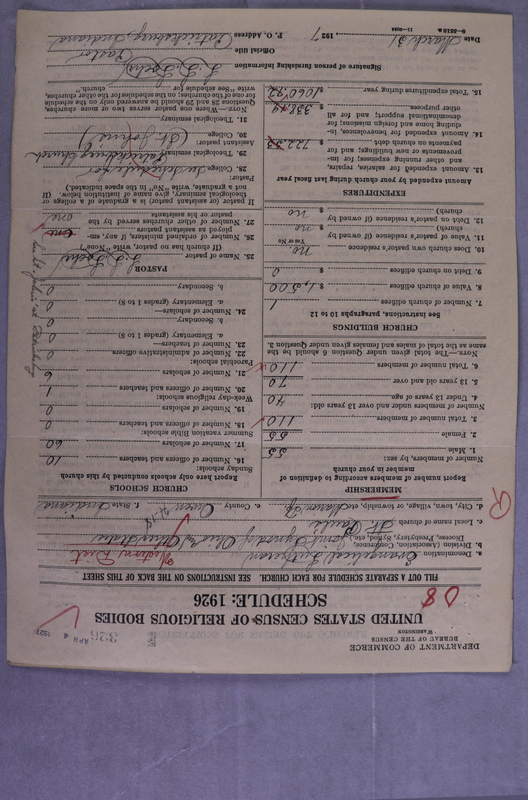 Scan of Synod of the Reformed Presbyterian Church of North America: 326
