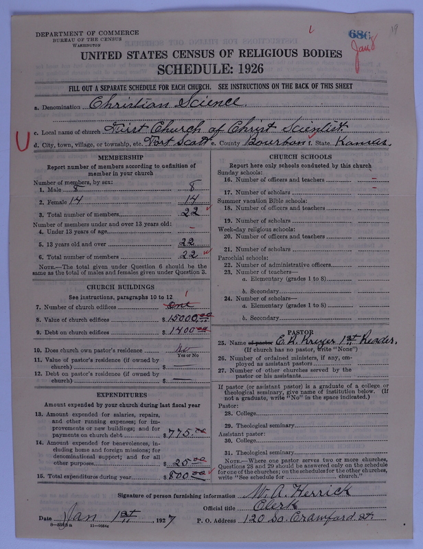 Scan of Church of Christ, Scientist: 686
