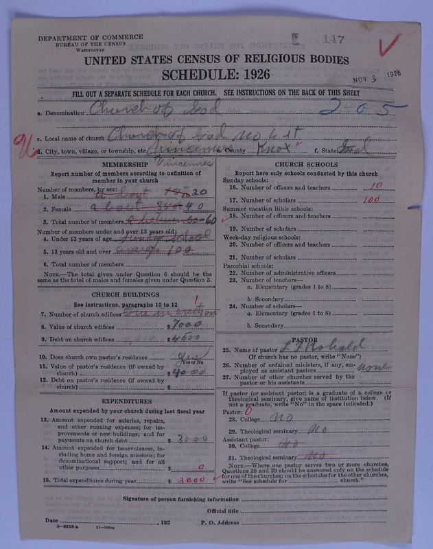 Scan of Church of God (Headquarters, Anderson, Ind.): 147