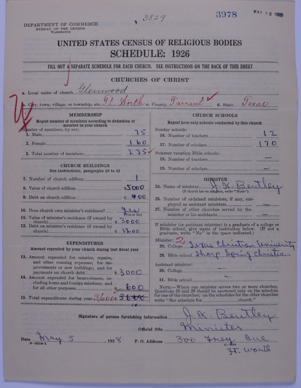 Scan of Churches of Christ: 3978