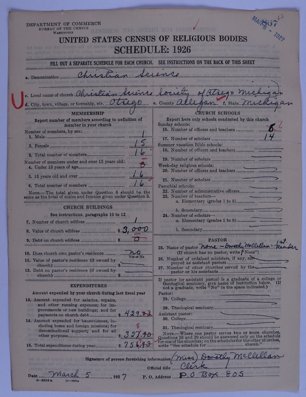 Scan of Church of Christ, Scientist: 867