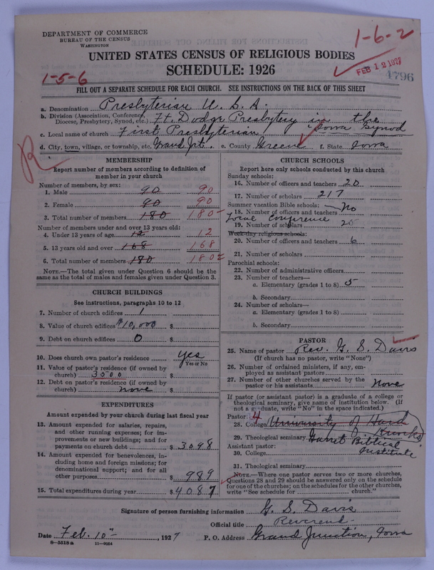 Scan of Presbyterian Church in the United States of America: 4796
