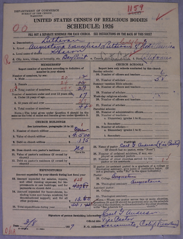 Scan of Evangelical Lutheran Augustana Synod of North America: 1159