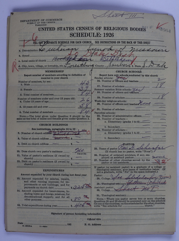 Scan of Evangelical Lutheran Synodical Conference of America: Evangelical Lutheran Synod of Missouri, Ohio, and Other States: 2664