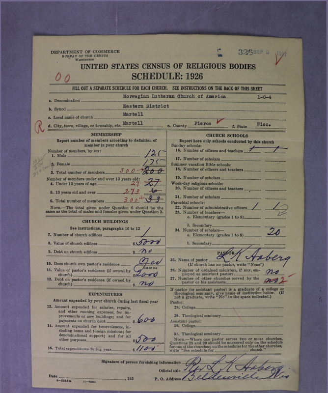 Scan of Norwegian Lutheran Church of America: 326