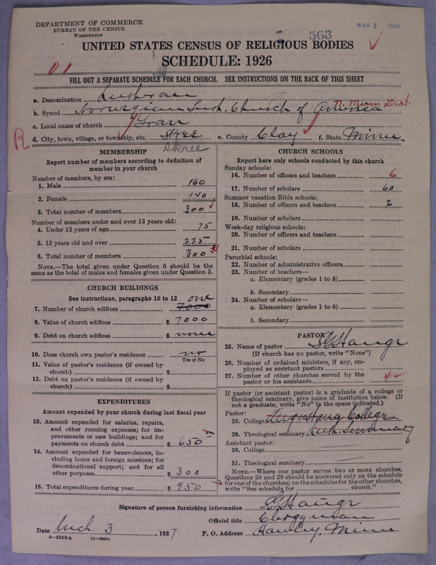 Scan of Norwegian Lutheran Church of America: 563