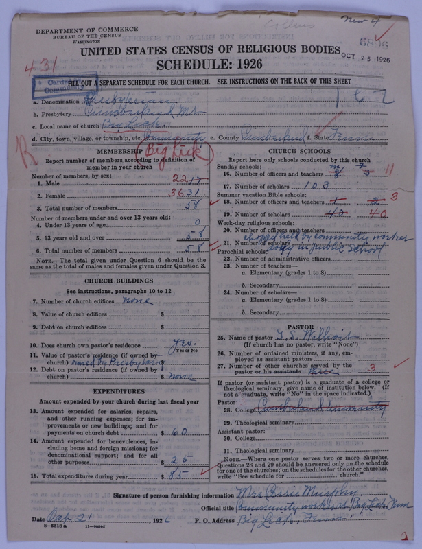 Scan of Presbyterian Church in the United States of America: 6896