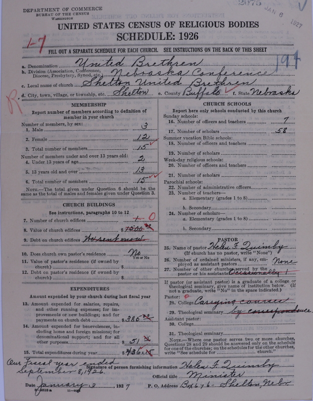 Scan of Church of the United Brethren in Christ: 2075