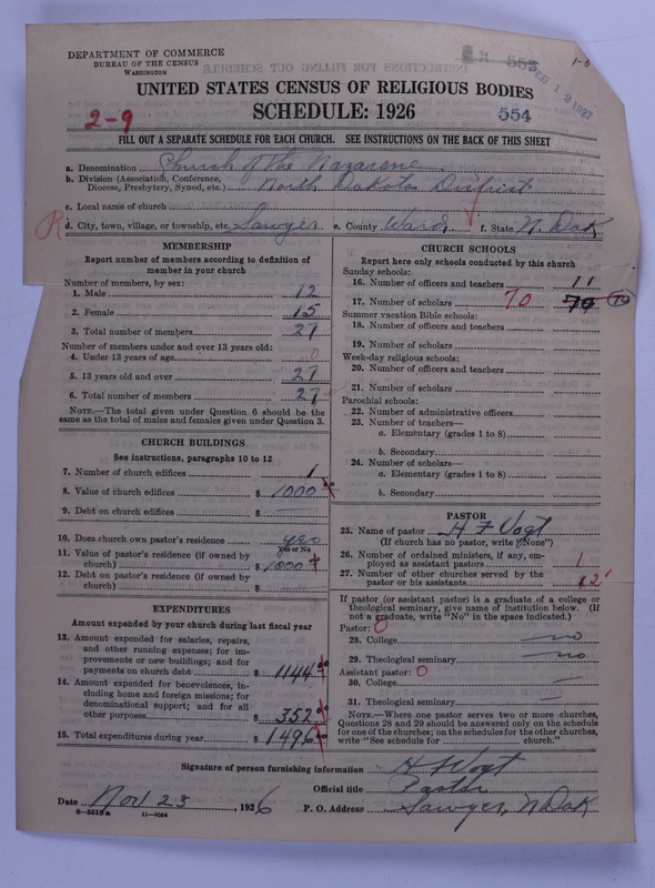 Scan of Church of the Nazarene: 554