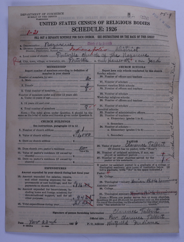 Scan of Church of the Nazarene: 226