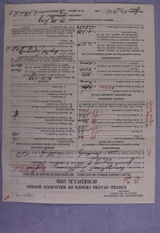 Scan of Synod of the Reformed Presbyterian Church of North America: 240