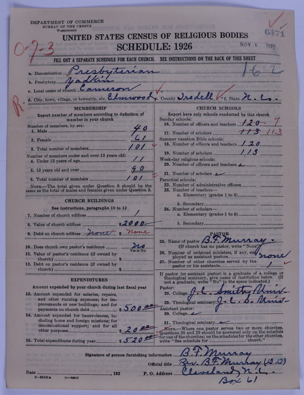 Scan of Presbyterian Church in the United States of America: 6471