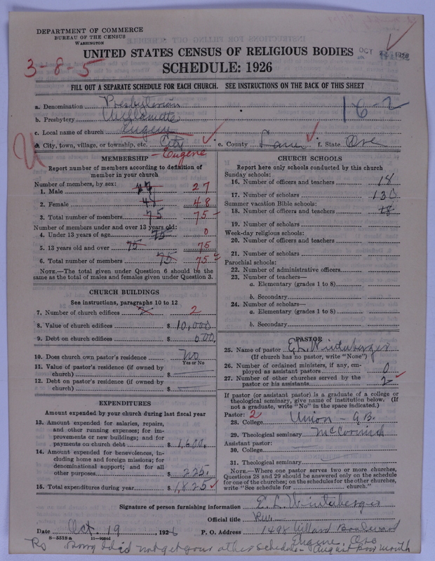Scan of Presbyterian Church in the United States of America: 8482