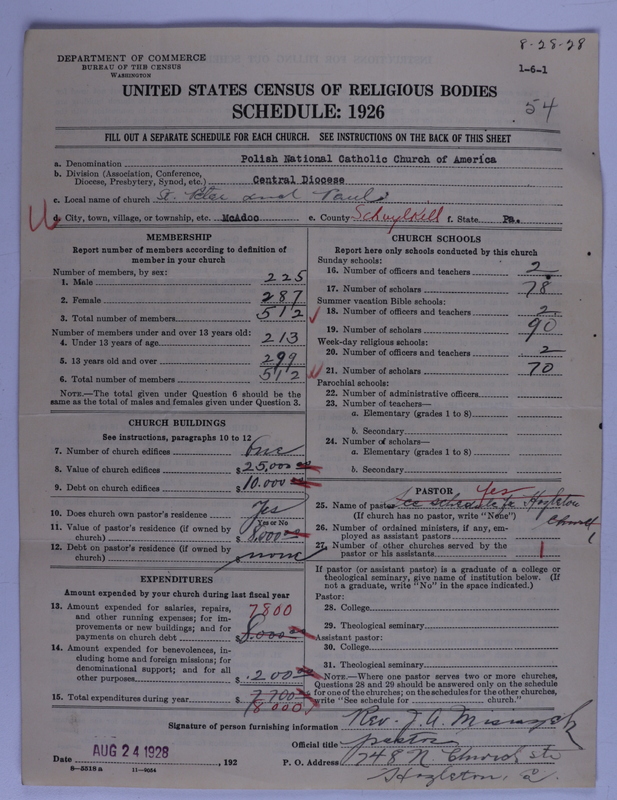 Scan of Polish National Catholic Church of America: 54