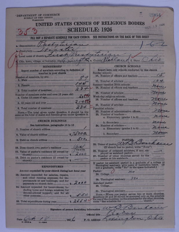 Scan of Presbyterian Church in the United States of America: 2964