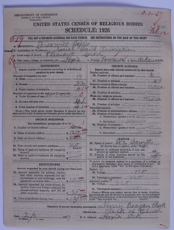 Scan of Free Will Baptists: 856