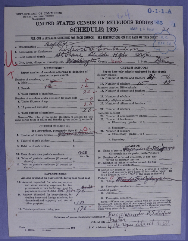 Scan of Negro Baptists: 64