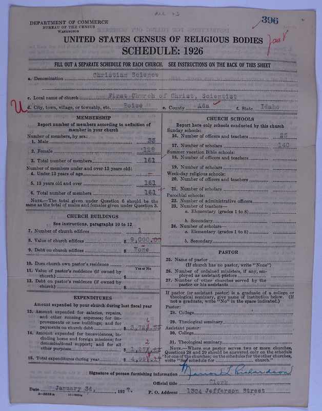 Scan of Church of Christ, Scientist: 396