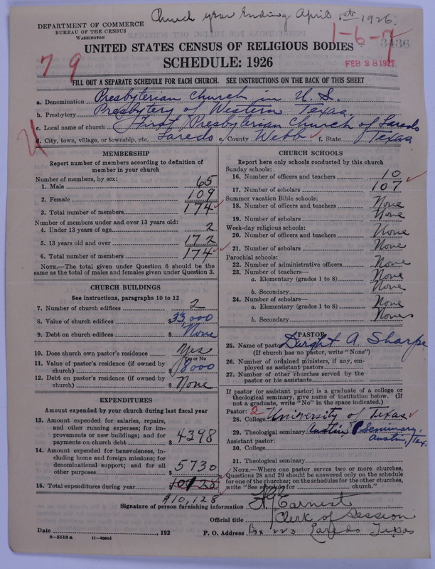 Scan of Presbyterian Church in the United States: 3436