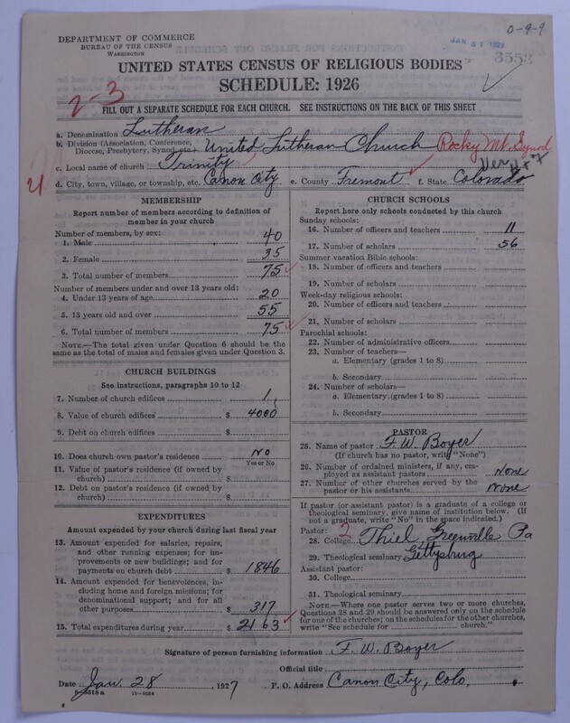 Scan of United Lutheran Church in America: 3553