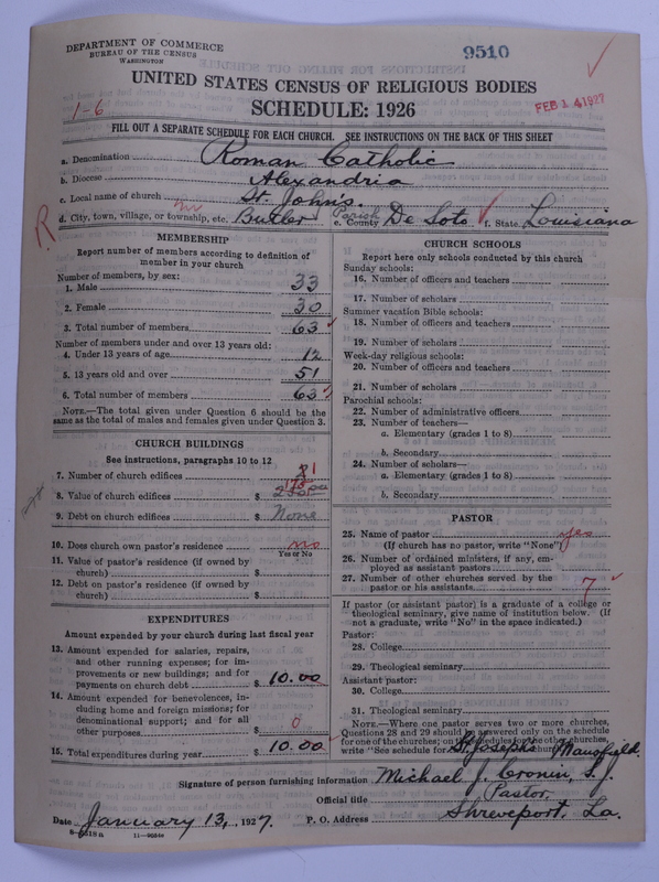 Scan of Roman Catholic Church: 9510