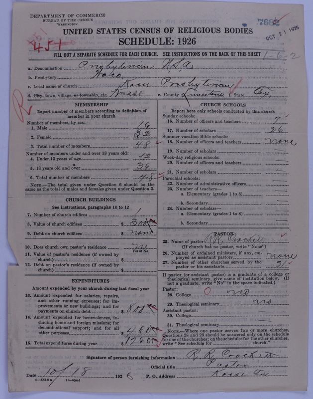Scan of Presbyterian Church in the United States of America: 7682