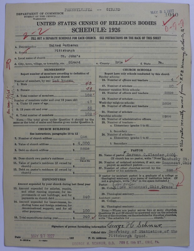 Scan of United Lutheran Church in America: 1010