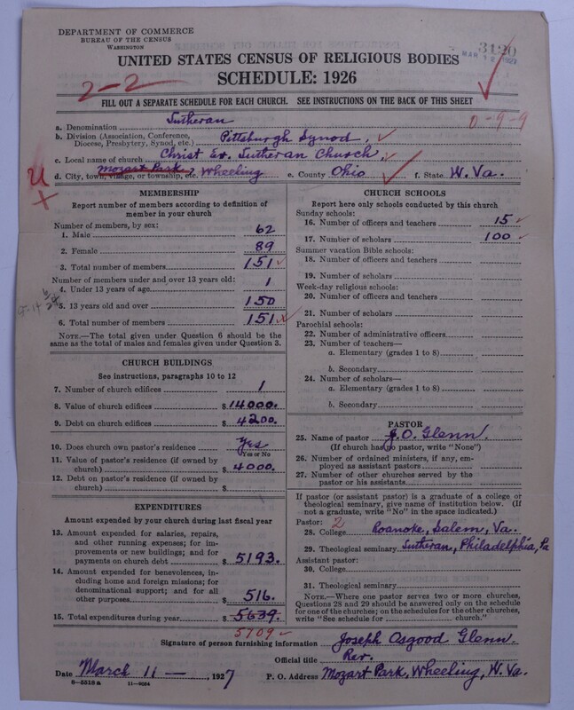 Scan of United Lutheran Church in America: 3120