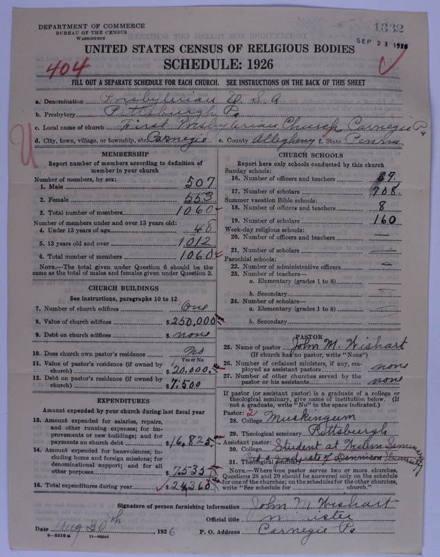 Scan of Presbyterian Church in the United States of America: 1332
